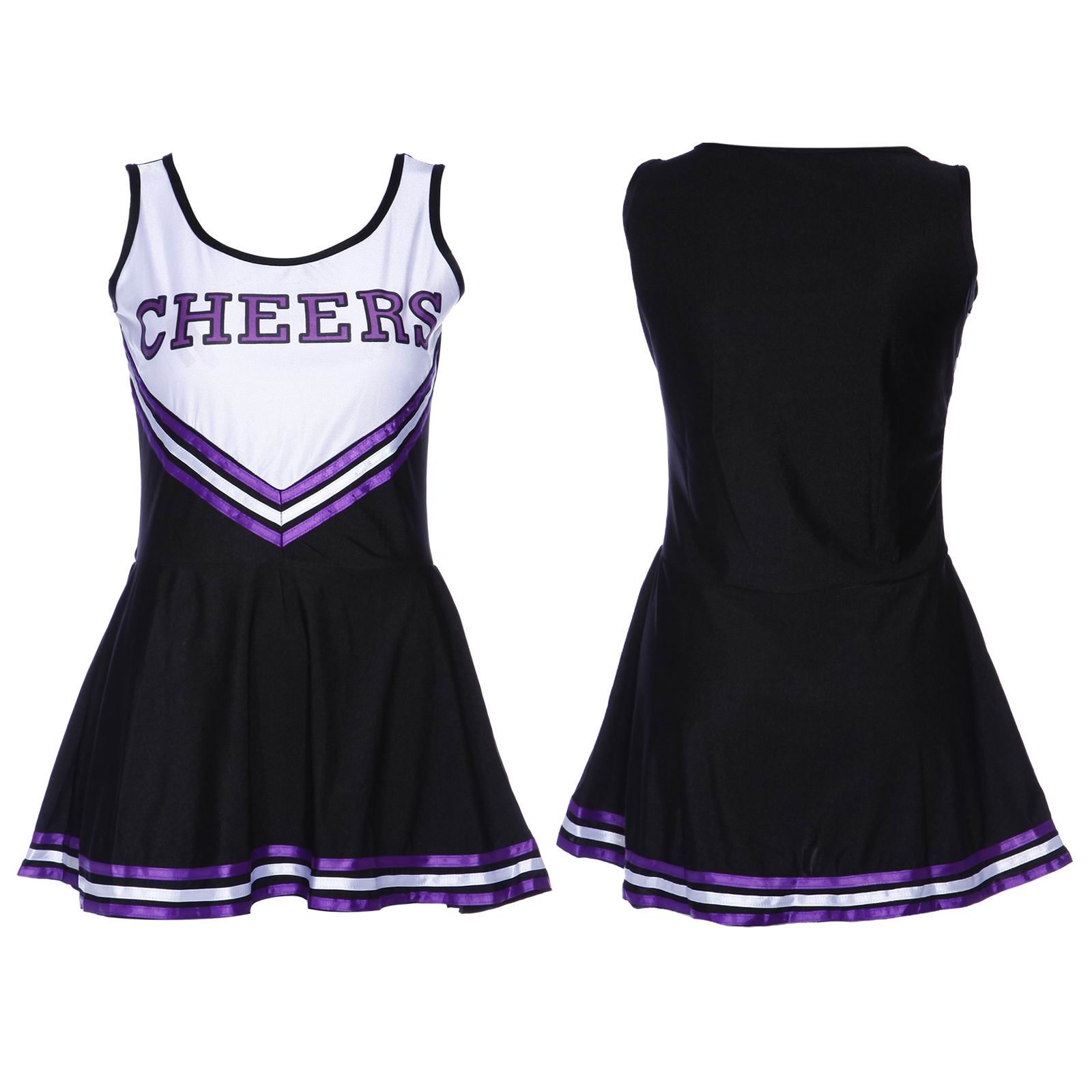 F1537-1 Sexy Cheerleader Uniform Kleid Trikot Dress